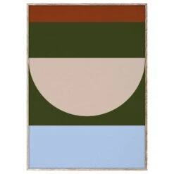 Half Circles IV Multi Poster, 30 X 40 Cm