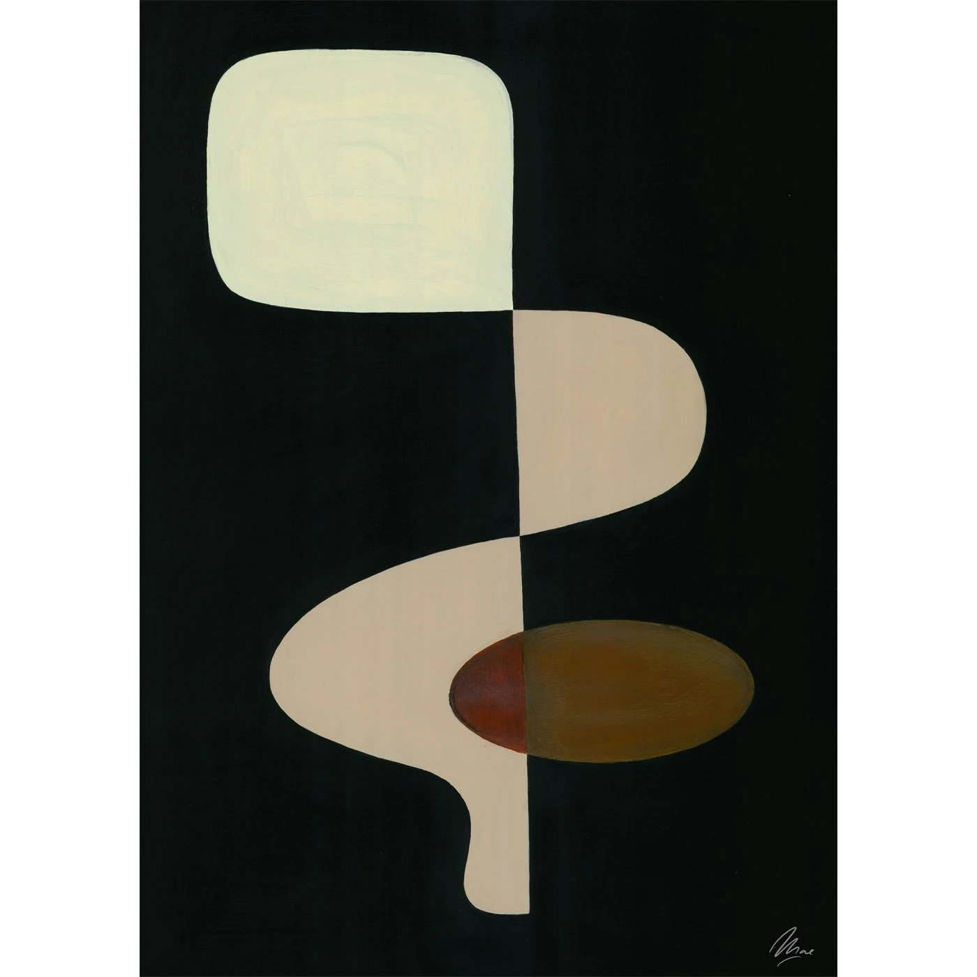 Faces 02 Poster, 50x70 Cm 4 Faces 02 Poster, 50x70 Cm – Bild 2