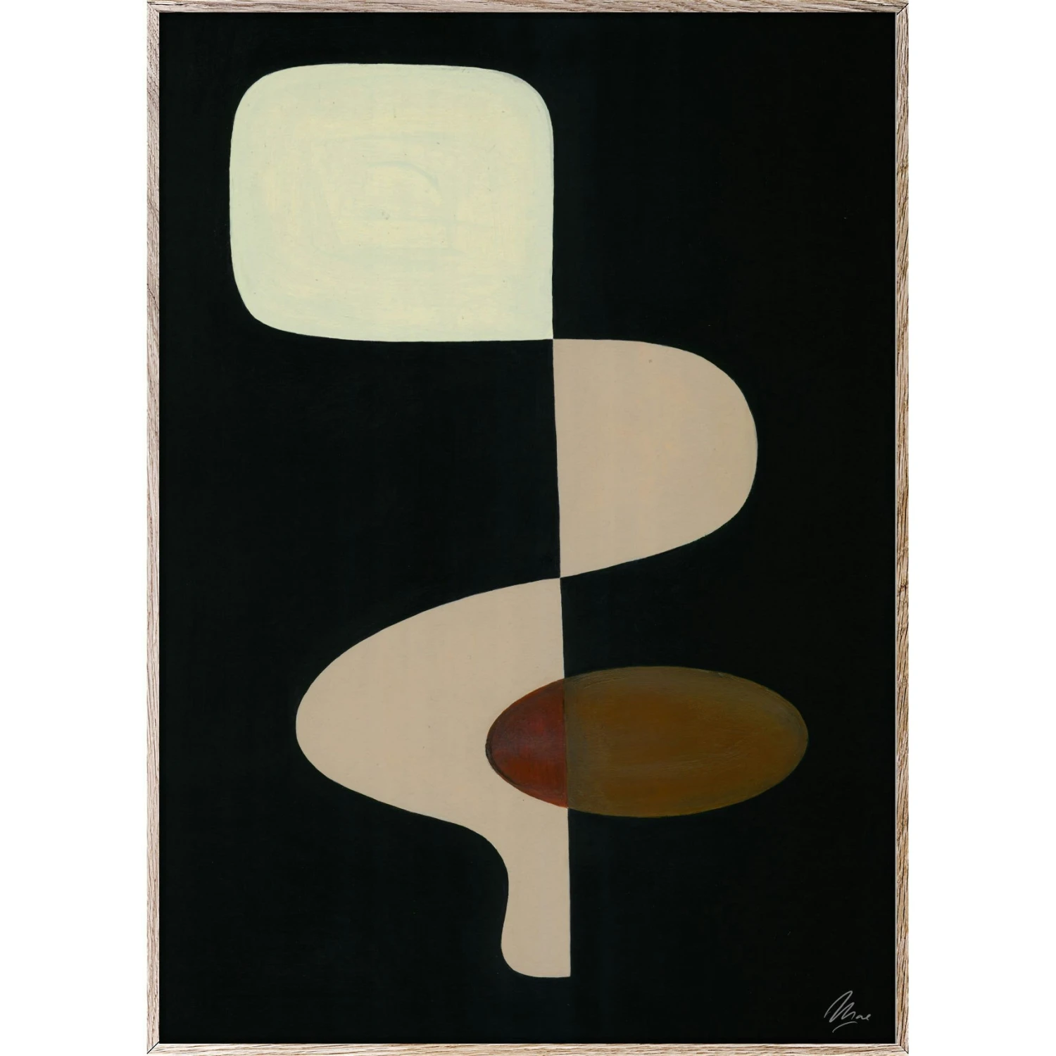 Faces 02 Poster, 50x70 Cm 3 Faces 02 Poster, 50x70 Cm