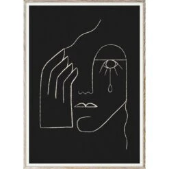 Single Tear Poster, 50x70 Cm