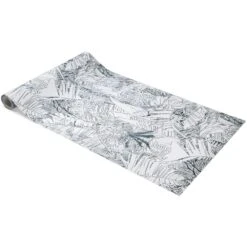 Jungle Papier 70 Cm, Weiß / Schwarz