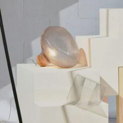 Tidelight Tischlampe, Rauchfarben -Heimdekoration Rabatt petite friture tidelight stehleuchte durchsichtig 12