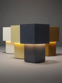 Pholc Romb Mini Tischlampe Tragbar, Cotton -Heimdekoration Rabatt pholc romb mini 10