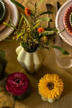 Birgit Vase / Kerzenhalter 5 Cm -Heimdekoration Rabatt potteryjo birgit small vase shell 3