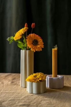 Birgit Vase / Kerzenhalter 5 Cm -Heimdekoration Rabatt potteryjo birgit small vase shell 4