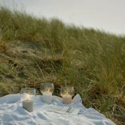 RIG TIG Hygge Hurricane Öllampe, Grau -Heimdekoration Rabatt rig tig by stelton hygge hurricane ollampe 3