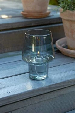 RIG TIG Viva Hurricane Öllampe, Ocean -Heimdekoration Rabatt rig tig by stelton viva hurricane oil lamp 165 cm 7