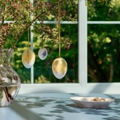 Royal Copenhagen Spring Collection 2023 Osterei, Grape Hyacinth Buds -Heimdekoration Rabatt royal copenhagen spring coll 2023 eggs pearl hyacint knobs 2