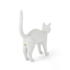 Seletti Jobby The Cat Lamp, Schwarz -Heimdekoration Rabatt seletti jobby the cat lamp wei 1