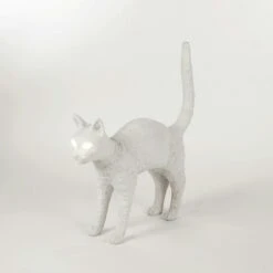 Seletti Jobby The Cat Lamp, Schwarz -Heimdekoration Rabatt seletti jobby the cat lamp wei 3