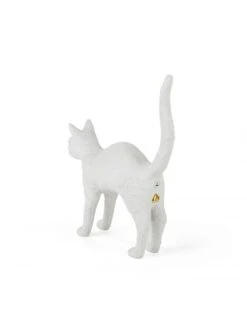 Seletti Jobby The Cat Lamp, Schwarz -Heimdekoration Rabatt seletti jobby the cat lamp wei 5