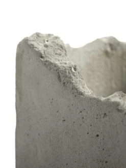 Serax Broquaine Vase, 38 Cm -Heimdekoration Rabatt serax vase broquaine s l115xw115xh28 cm concrete 7