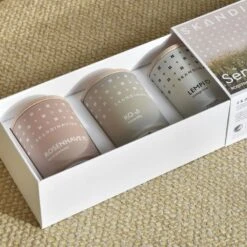 Skandinavisk SENSE Geschenkset Duftkerze 3-er Set -Heimdekoration Rabatt skandinavisk sense geschenkset duftkerze 3 er set 3