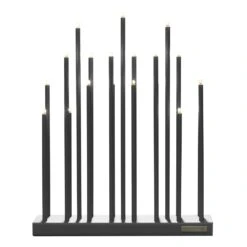 Elflugan Adventskerzenhalter, Anthrazit