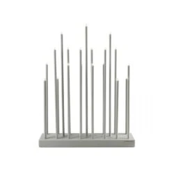 Elflugan Original Adventskerzenhalter, Hellgrau