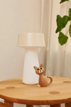 Spring Copenhagen Faith Cat Holzfigur 9.5 Cm -Heimdekoration Rabatt spring copenhagen faith katt dekoration 95 cm ek lonn 5