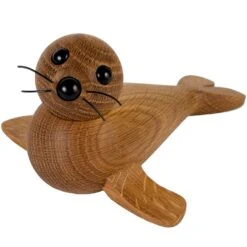 Spring Copenhagen Mamma Säl Holzfigur 19 Cm