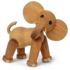 Spring Copenhagen Ollie Elefant Holzfigur 15 Cm -Heimdekoration Rabatt spring copenhagen ollie elefant tradekoration 15 cm ek lonn 2