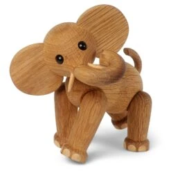 Spring Copenhagen Ollie Elefant Holzfigur 15 Cm -Heimdekoration Rabatt spring copenhagen ollie elefant tradekoration 15 cm ek lonn 5