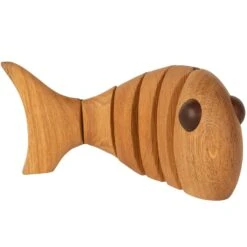 Spring Copenhagen The Wood Fish Holzfigur 18 Cm -Heimdekoration Rabatt spring copenhagen the wood fish holzfigur 5