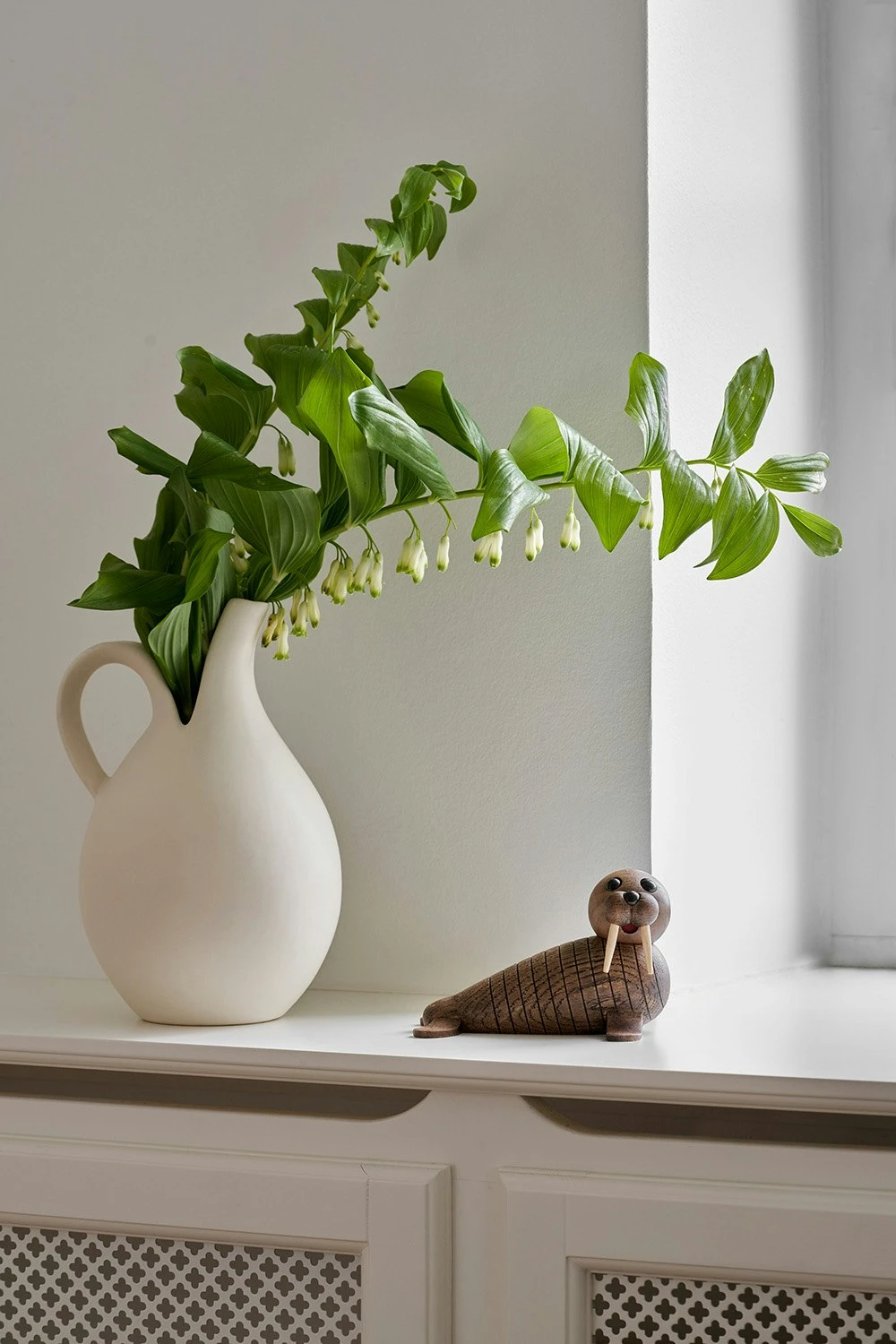 Spring Copenhagen Wally Walrus Holzfigur 19 Cm 8 Spring Copenhagen Wally Walrus Holzfigur 19 Cm – Bild 6