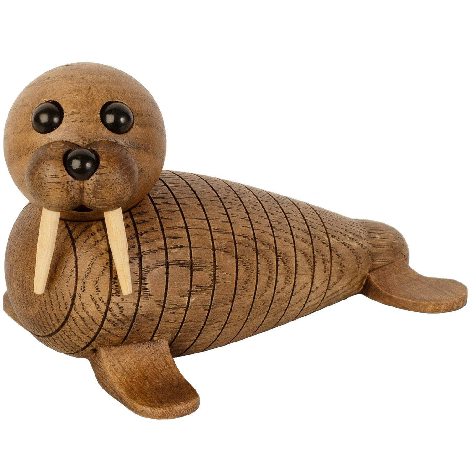 Spring Copenhagen Wally Walrus Holzfigur 19 Cm 4 Spring Copenhagen Wally Walrus Holzfigur 19 Cm – Bild 2