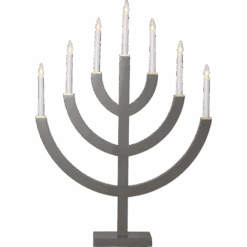 Star Trading Anno 7 Kerzenhalter, Taupe