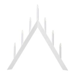 Star Trading Arrow Candlestick, White