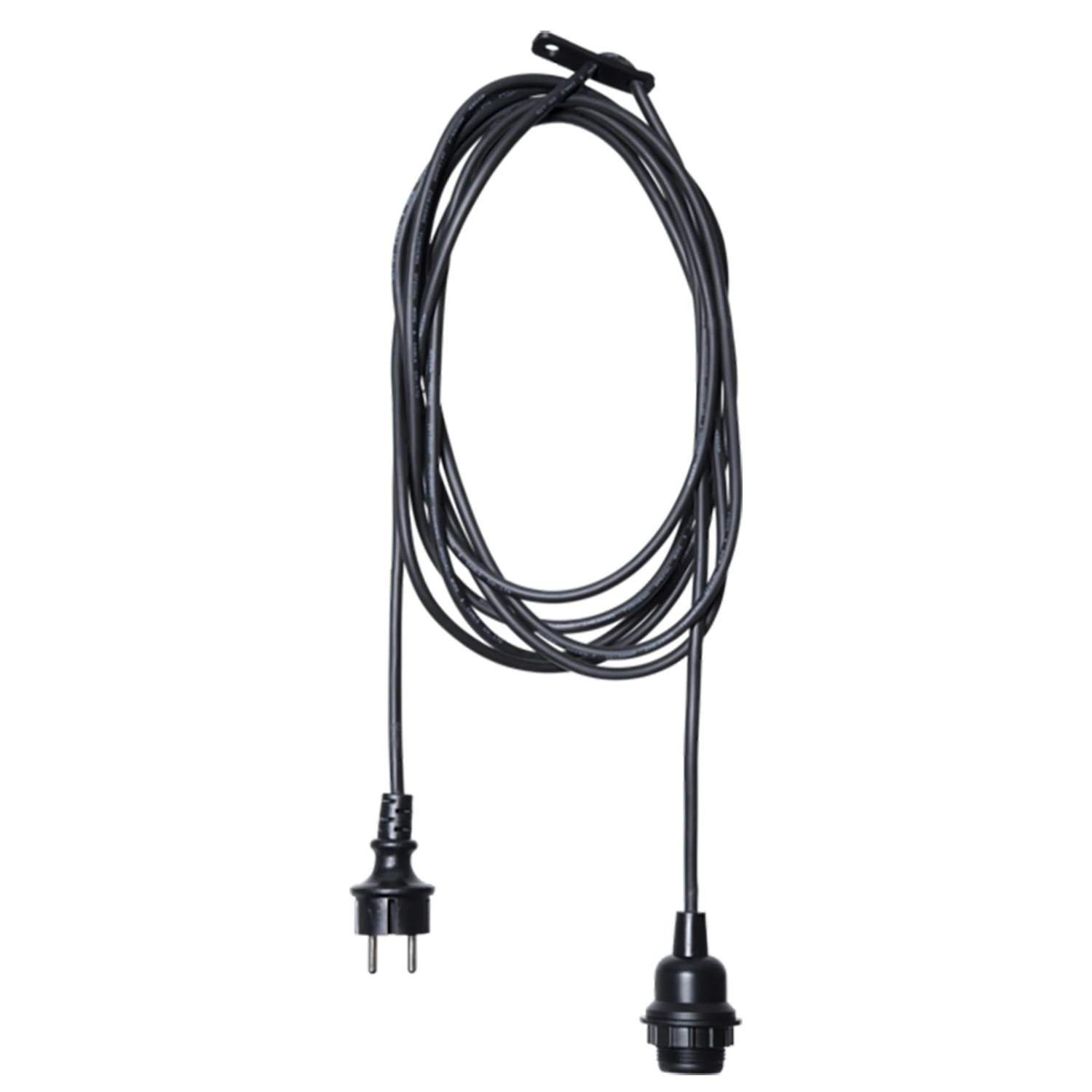 Star Trading Lampenaufhängung 5 M Im Freien Nutzbar, Schwarz 3 Star Trading Lampenaufhängung 5 M Im Freien Nutzbar, Schwarz