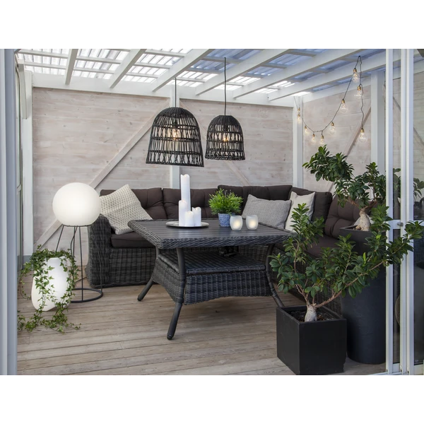 Star Trading Lampenaufhängung 5 M Im Freien Nutzbar, Schwarz 4 Star Trading Lampenaufhängung 5 M Im Freien Nutzbar, Schwarz – Bild 2