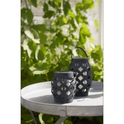 Star Trading Flame Laterne 16 Cm, Schwarz -Heimdekoration Rabatt star trading flame laterne 12