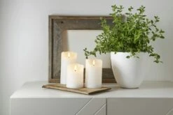 Star Trading Flamme Rustic LED Stumpenkerze Weiß, 15 Cm -Heimdekoration Rabatt star trading flamme rustic led stumpenkerze wei 1