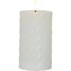 Star Trading Flamme Swirl LED Stumpenkerze 15 Cm, Weiß -Heimdekoration Rabatt star trading flamme swirl led stumpenkerze 15 cm 0