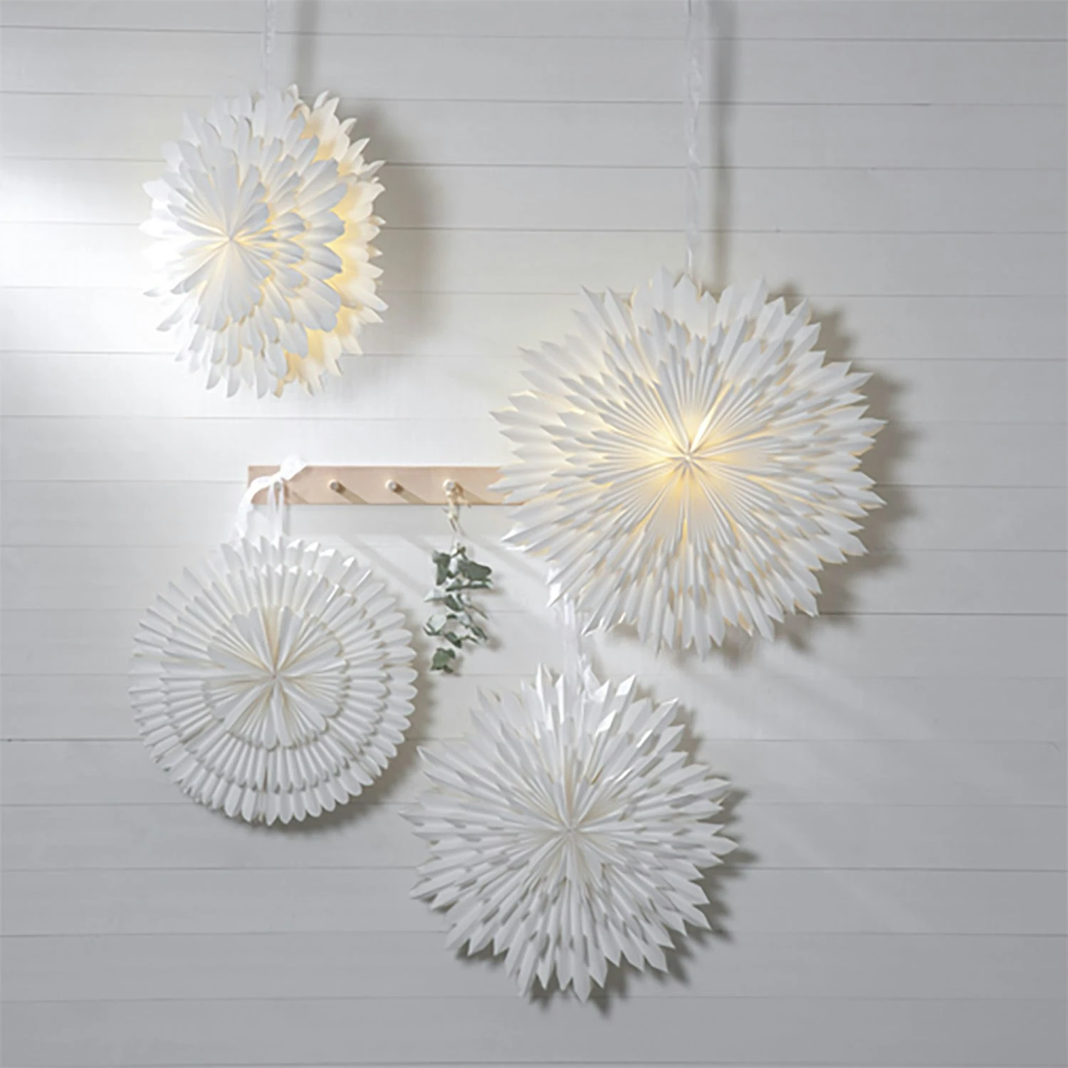 Star Trading Frost Papierstern, Weiß 4 Star Trading Frost Papierstern, Weiß – Bild 2