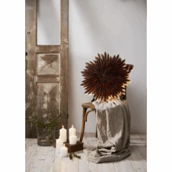 Star Trading Ice Weihnachtsstern 50 Cm, Braun -Heimdekoration Rabatt star trading ice papierstern 7