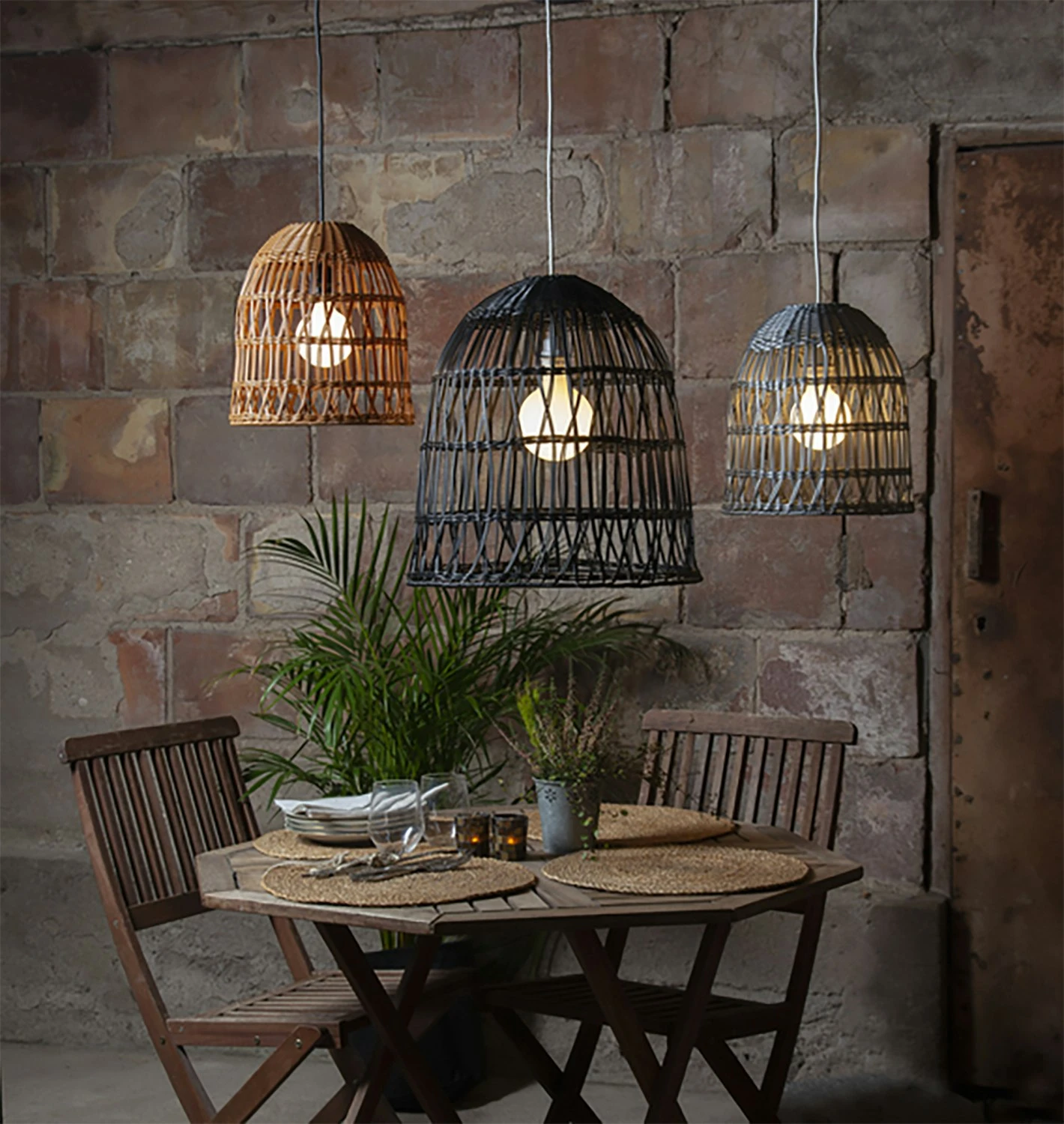 Star Trading Knot Lampshade 50 Cm, Black 5 Star Trading Knot Lampshade 50 Cm, Black – Bild 3