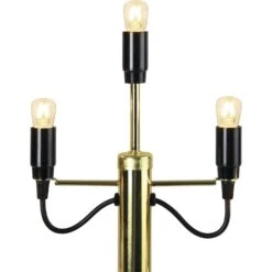 Star Trading Milano Candlestick, Black -Heimdekoration Rabatt star trading milano kerzenstander messing 1