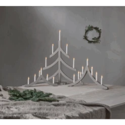 Star Trading Pagod Kerzenhalter, Elefantengrau -Heimdekoration Rabatt star trading pagod 10