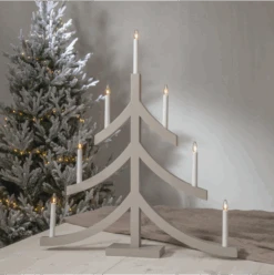 Star Trading Pagod Kerzenhalter, Elefantengrau -Heimdekoration Rabatt star trading pagod 8