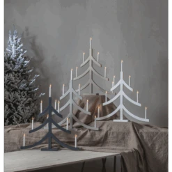 Star Trading Pagod Kerzenhalter, Elefantengrau -Heimdekoration Rabatt star trading pagod 9