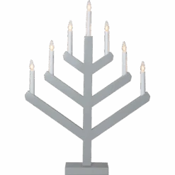 Star Trading Vinga 7 Kerzenhalter, Grau