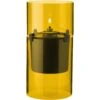 Stelton Lucie Hurricane Öllampe 17,5 Cm, Bernsteingelb