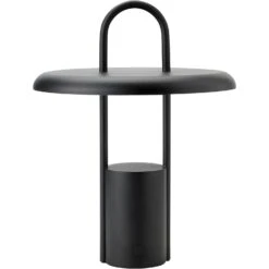 Stelton Pier Led-Lampe Tragbar 25 Cm, Schwarz