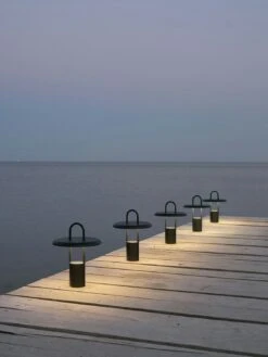 Stelton Pier Led-Lampe Tragbar 25 Cm, Schwarz 13 Stelton Pier Led-Lampe Tragbar 25 Cm, Schwarz -Heimdekoration Rabatt stelton pier led lamp portable 25 cm 4