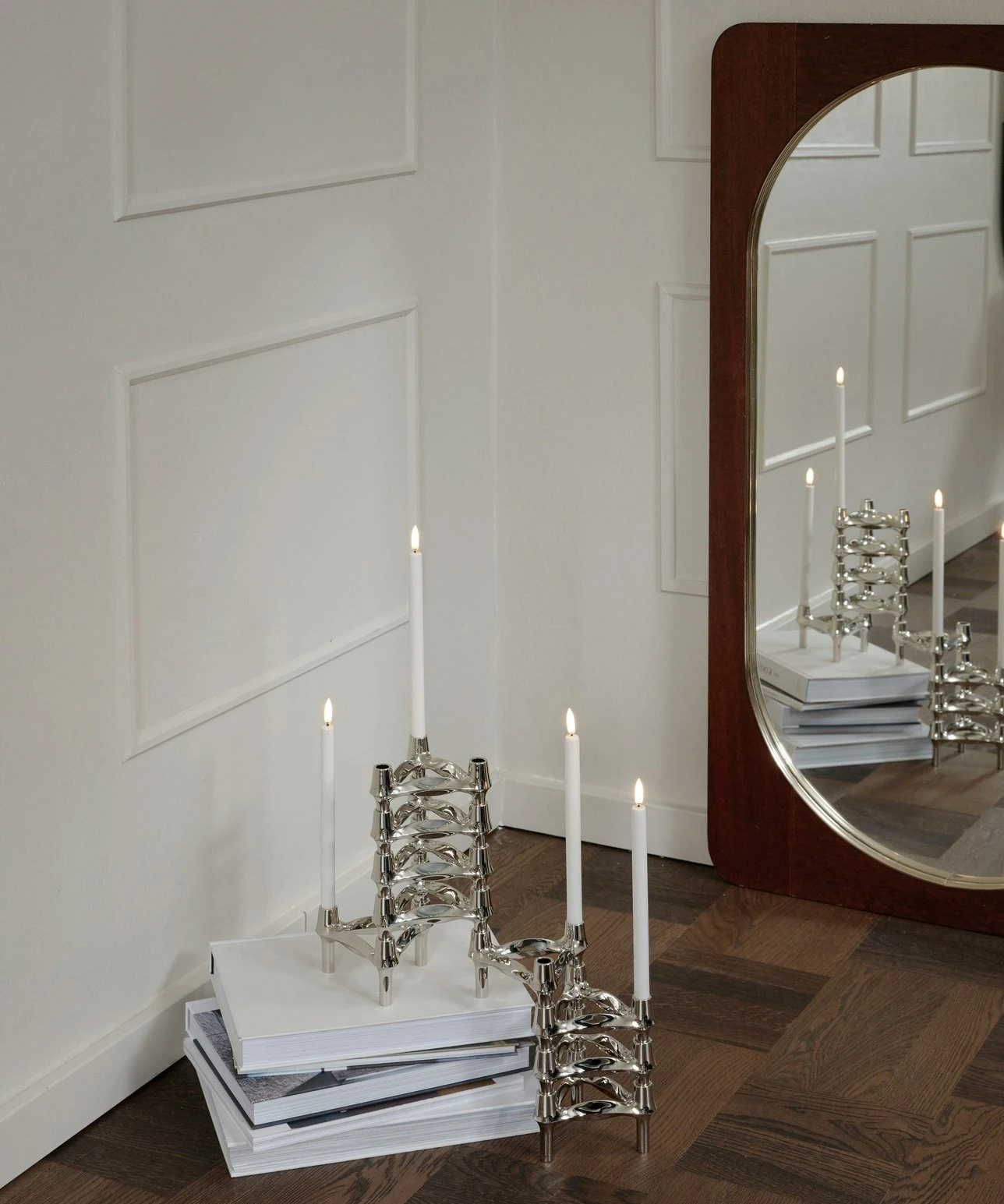 BMF Kerzenständer 3-er Set, Chrom 4 BMF Kerzenständer 3-er Set, Chrom – Bild 2