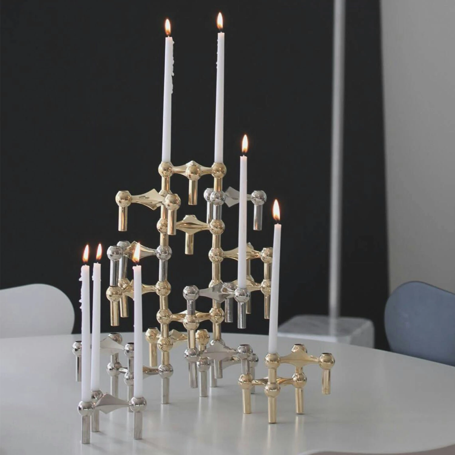 Nagel Kerzen 12er-Pack, Weiß 4 Nagel Kerzen 12er-Pack, Weiß – Bild 2