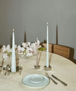 Reflect Kerzenständer Groß, Chrom -Heimdekoration Rabatt stoff nagel reflect 17