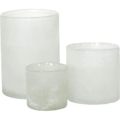 Frost Candleholder M, White -Heimdekoration Rabatt tell me more frost candleholder white 4