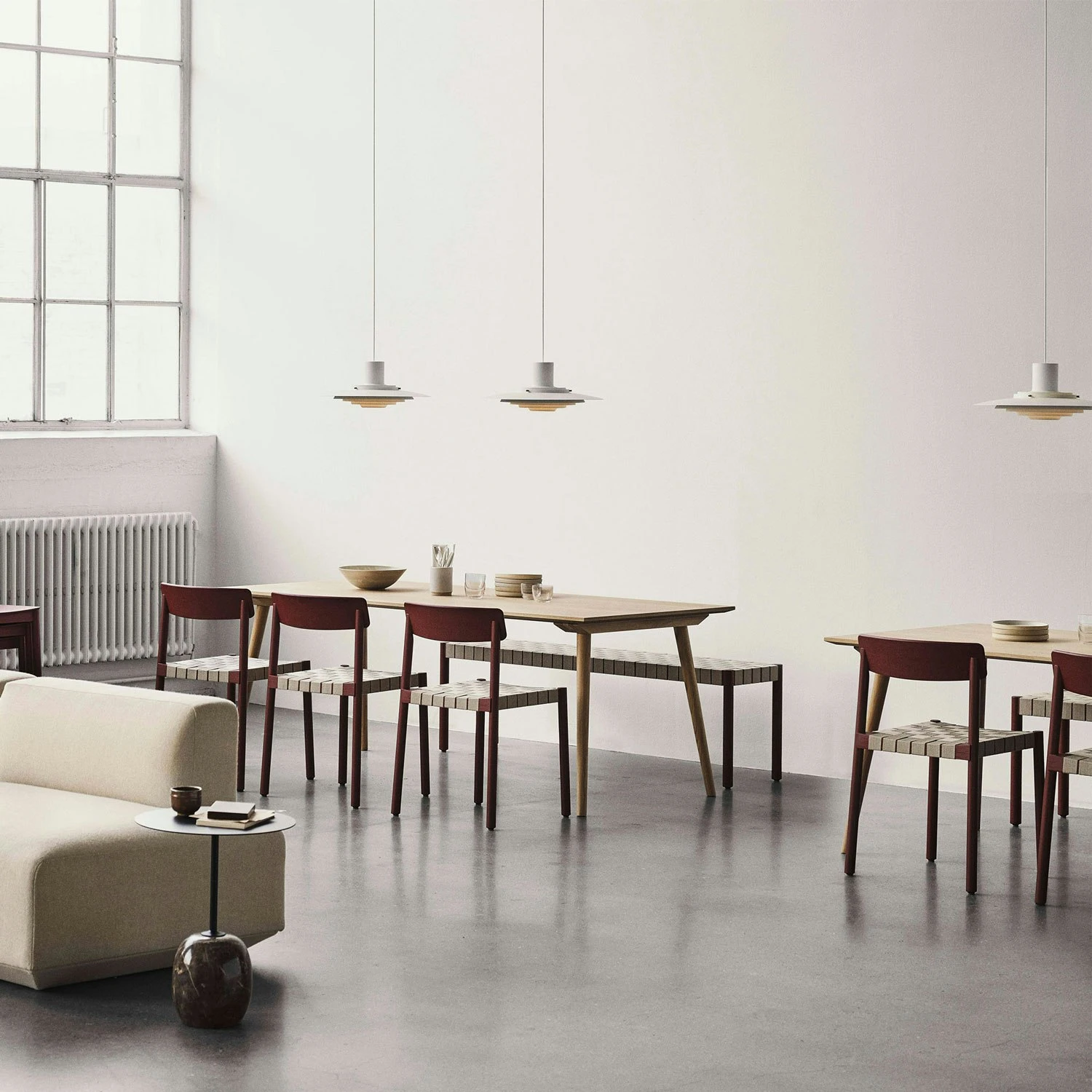 &Tradition Betty TK5 Bank , Maroon 6 &Tradition Betty TK5 Bank , Maroon – Bild 4