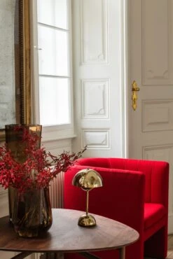 &Tradition Flowerpot VP9 Tischlampe Tragbar Mit Magnetischem Ladekabel, Vermessingt -Heimdekoration Rabatt tradition flowerpot vp9 1